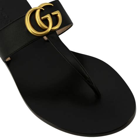 gucci black knot sandal|black Gucci sandals for women.